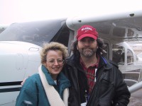 Deborah and me...