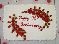 Karen and Len's 40th anniversary�