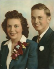 Mom and dad's wedding picture...