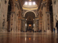 St. Peter's Cathedral - Rome - November 2001